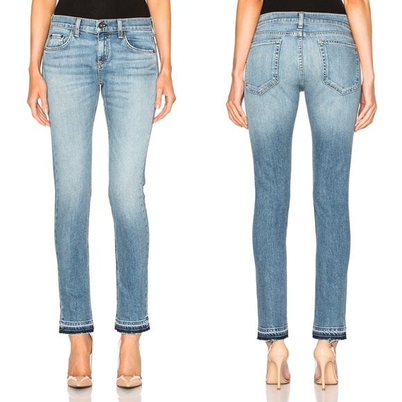 rag and bone raw hem jeans